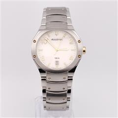 Accutron Bulova Gent's Watch 28B73 Two-Tone 37mm 100m Stainless Steel